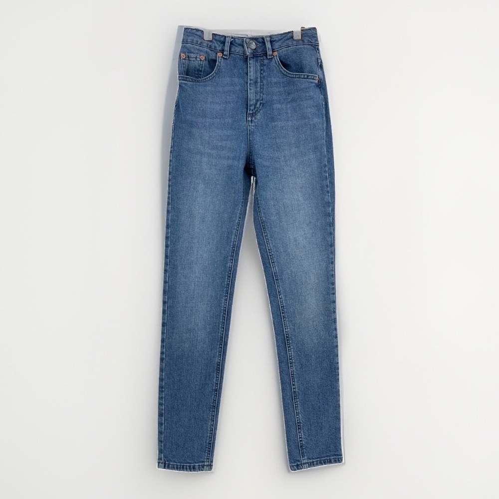 ASOS Skinny Jeans Womens Size 24 High Waist Medium Wash